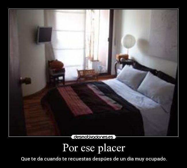 Por ese placer -