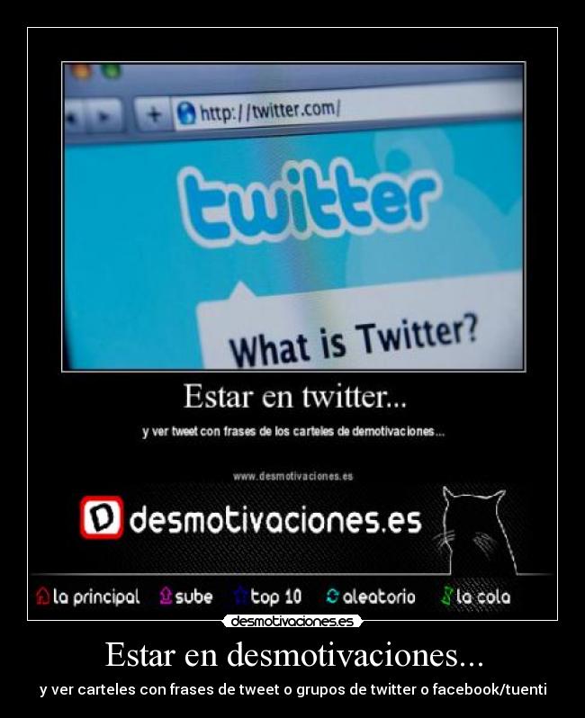 Estar en desmotivaciones... - 