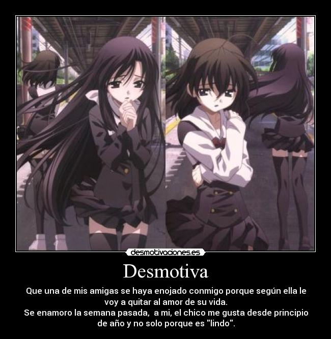 carteles desmotiva amistad enojo celos desmotivaciones