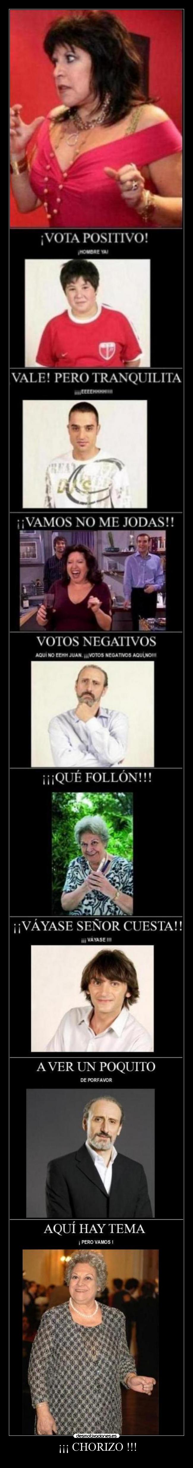 ¡¡¡ CHORIZO !!! -