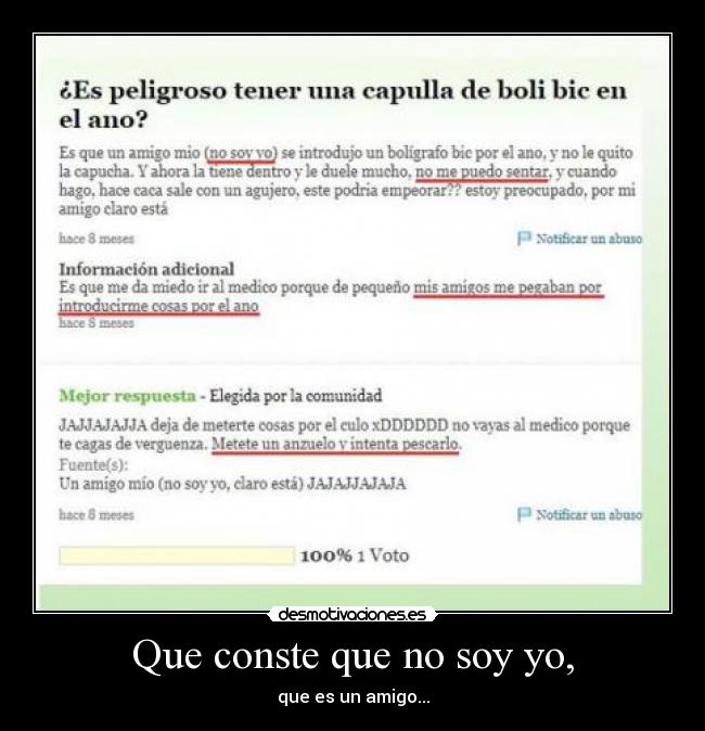 carteles xd tonto yahoo maemia desmotivaciones