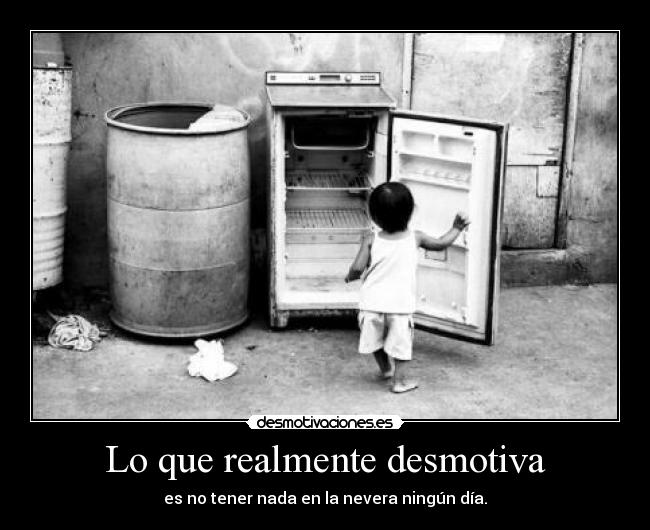 Lo que realmente desmotiva - 