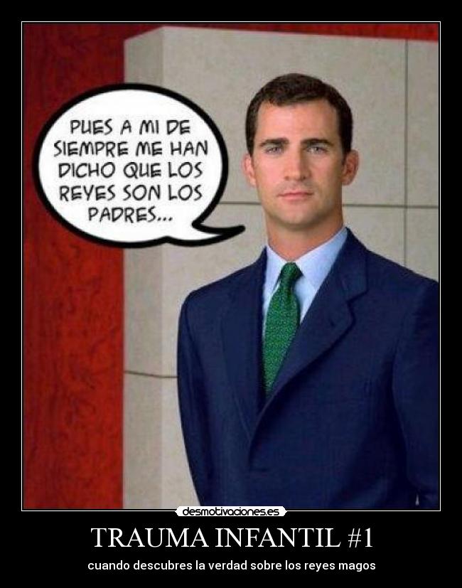 TRAUMA INFANTIL #1 - cuando descubres la verdad sobre los reyes magos