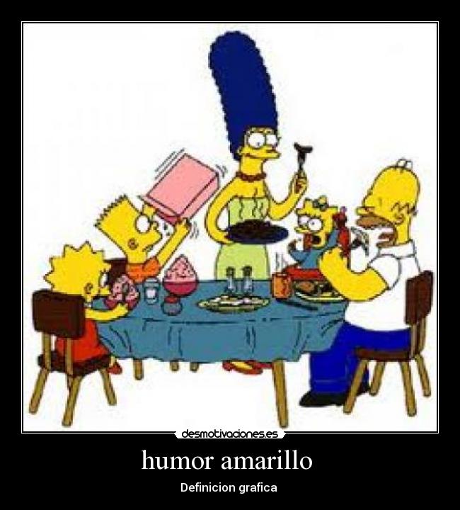 humor amarillo -