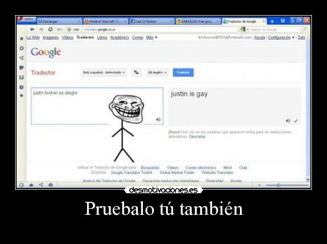 carteles justin gay desmotivaciones