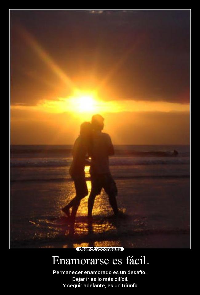 Enamorarse es fácil. - 