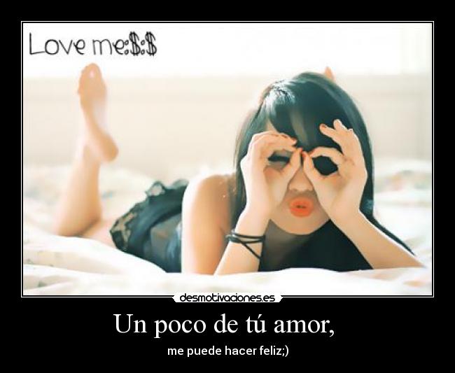 Un poco de tú amor,  - 