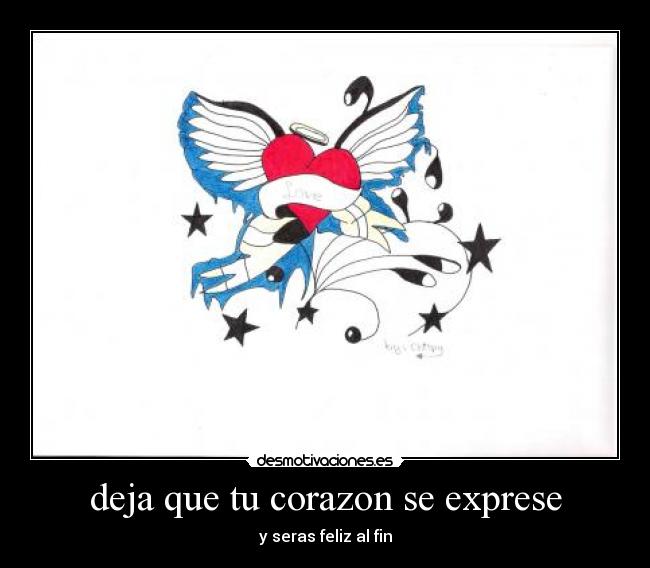 carteles corazon lalalala desmotivaciones