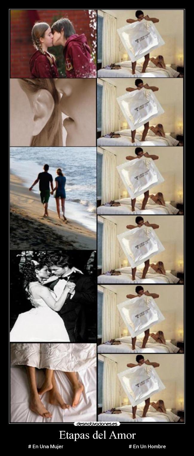 Etapas del Amor - # En Una Mujer # En Un Hombre