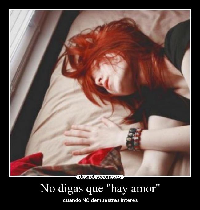 No digas que hay amor - 