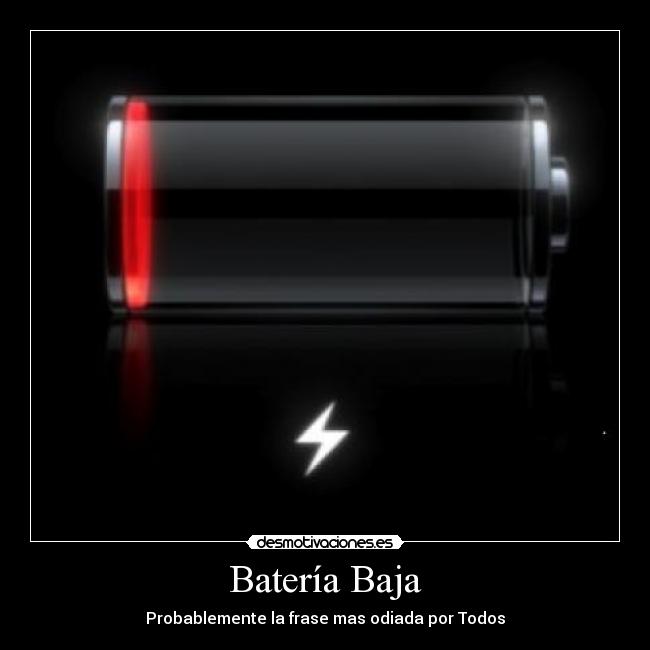 Batería Baja - 