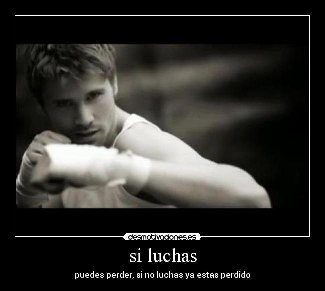 si luchas - 