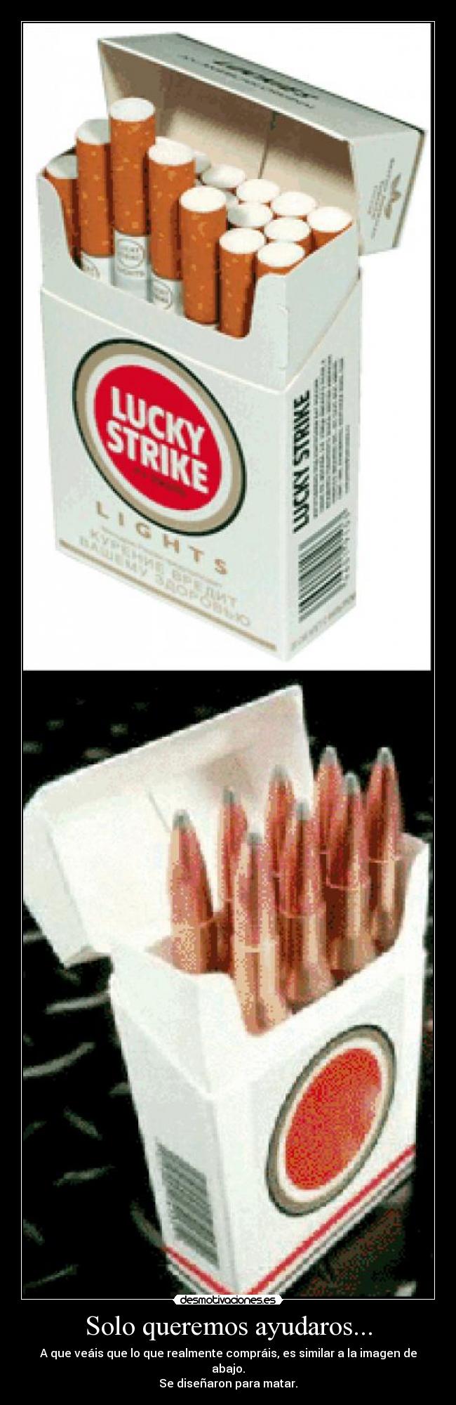 carteles tabaco mata cancer balas muerte ayudaros dejarlo ratedr desmotivaciones