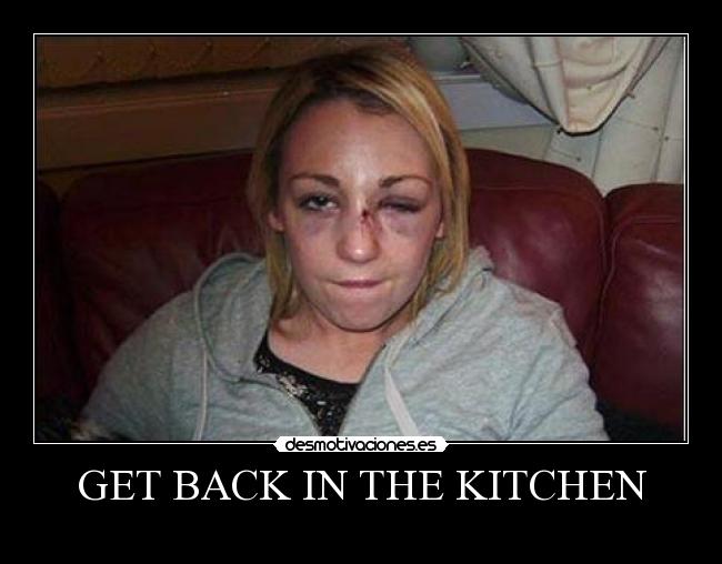 GET BACK IN THE KITCHEN -