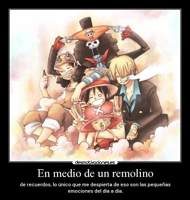 carteles one piece chopper luffy sanji usopp brook qiero qitarme remolino encima tt desmotivaciones