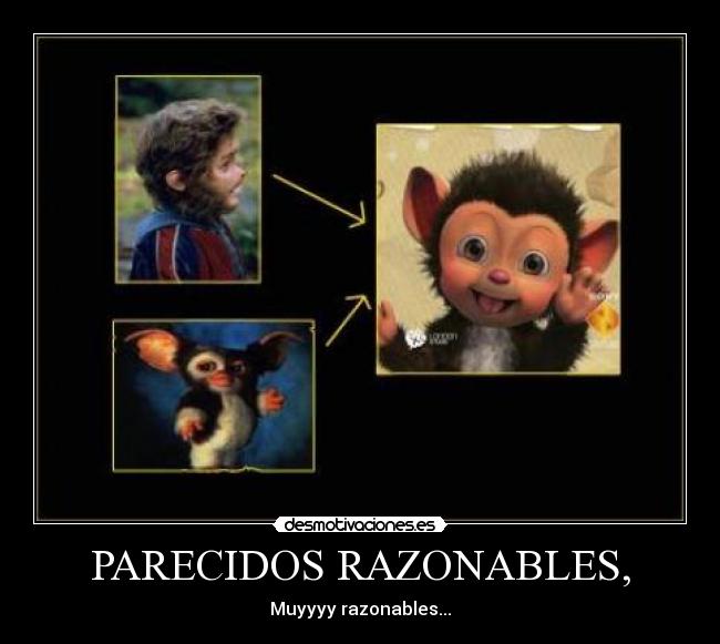 PARECIDOS RAZONABLES, - 