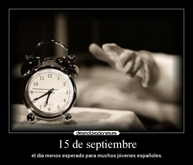 15 de septiembre -