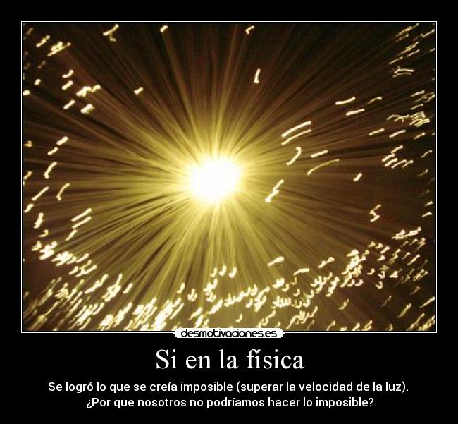 carteles luz imposible superar desmotivaciones