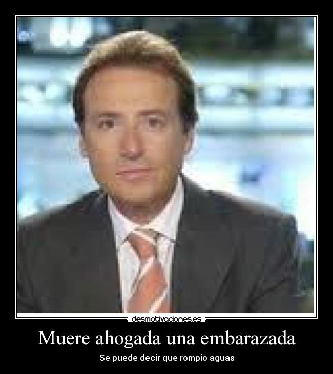 Muere ahogada una embarazada -