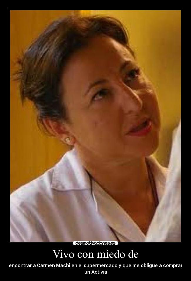 carteles miedo vivo con miedo desmotivaciones