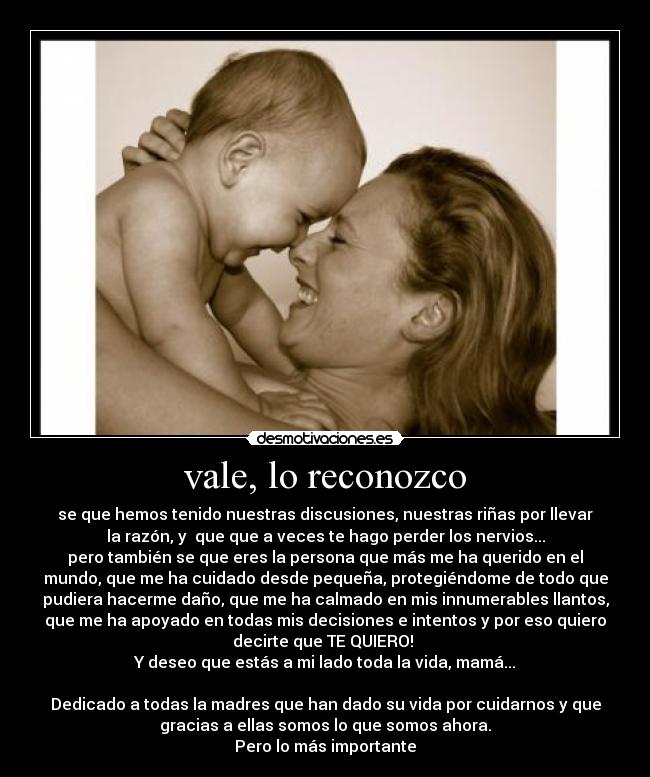 vale, lo reconozco - 