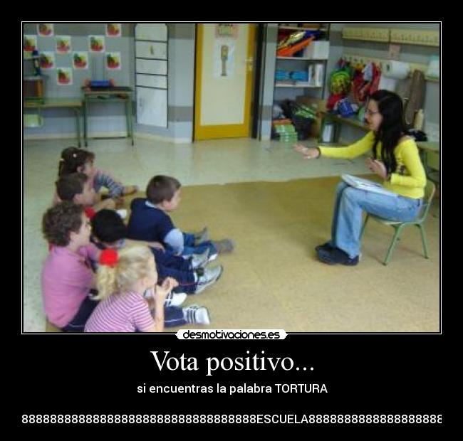Vota positivo... -