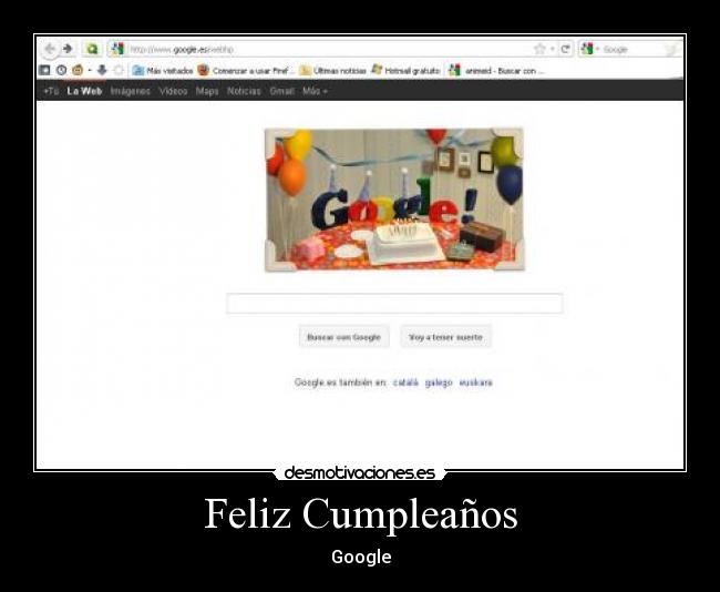 Feliz Cumpleaños -
