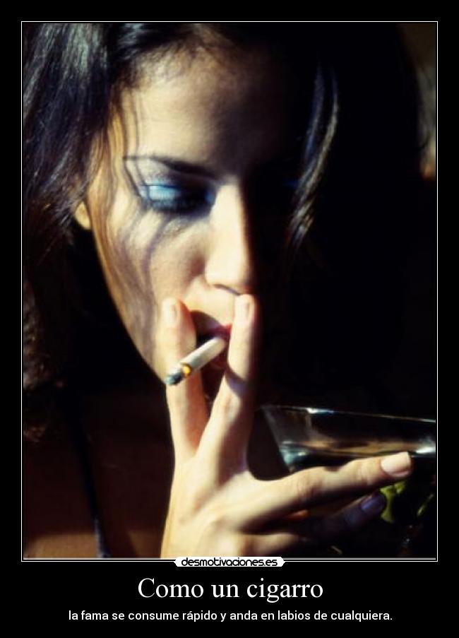 Como un cigarro - 