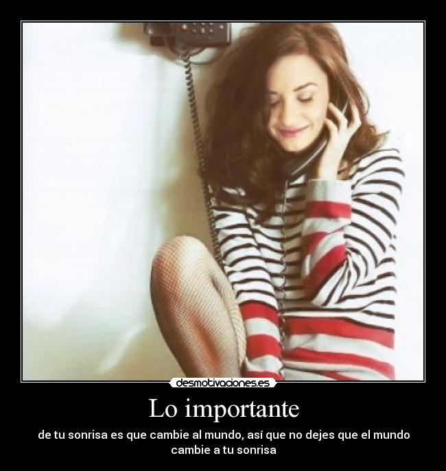 Lo importante - 