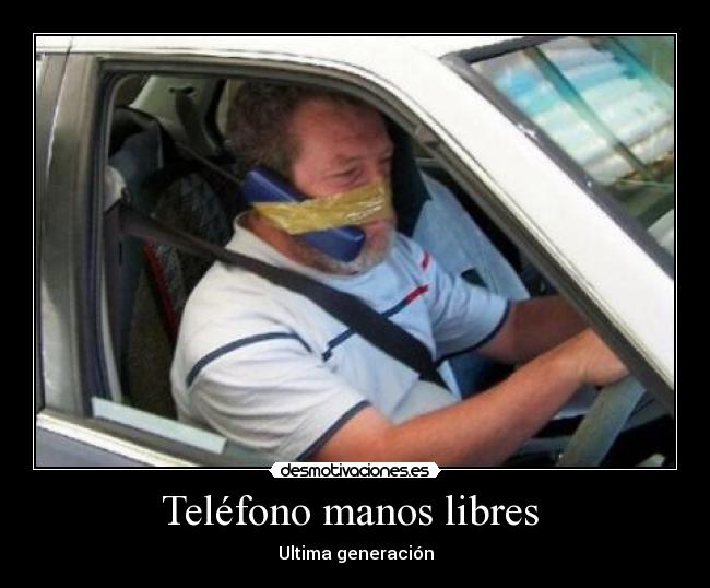 Teléfono manos libres -