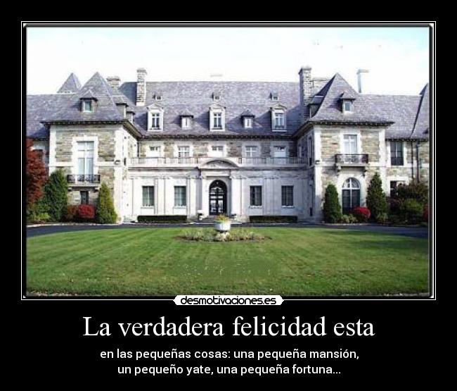 La verdadera felicidad esta -