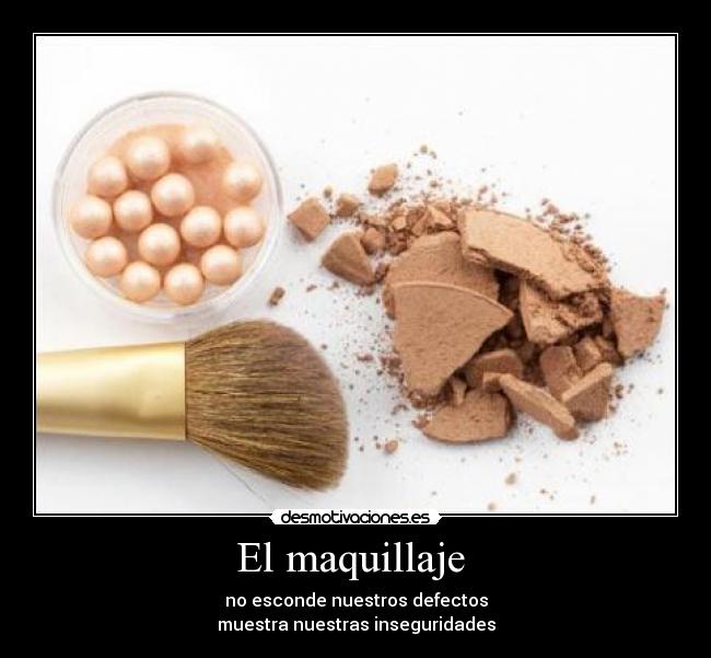 El maquillaje -