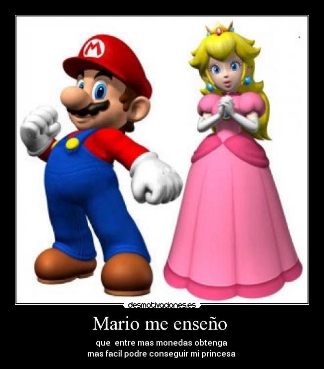 Mario me enseño  - 