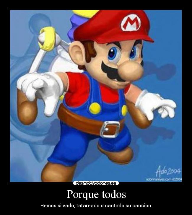 carteles mariobros nanananannanananana desmotivaciones