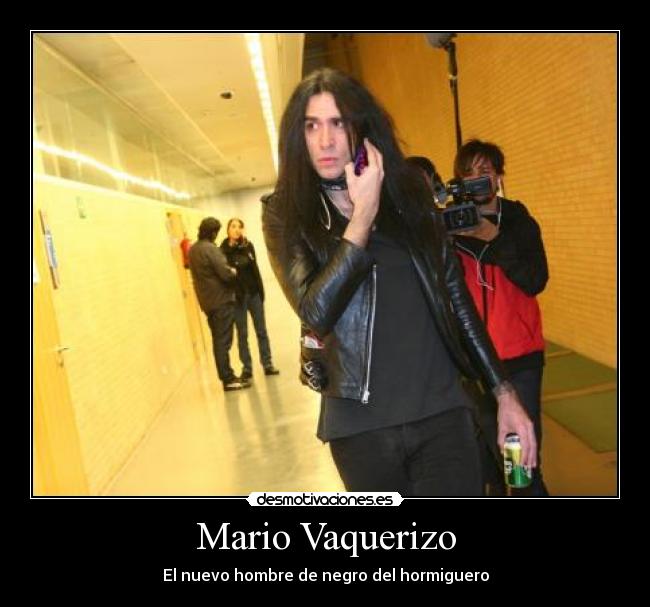 Mario Vaquerizo - El nuevo hombre de negro del hormiguero