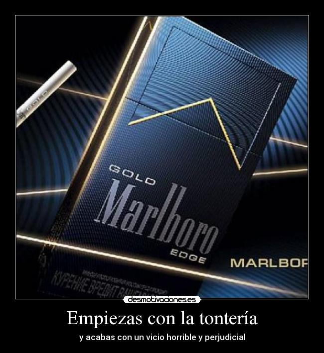 Empiezas con la tontería - 