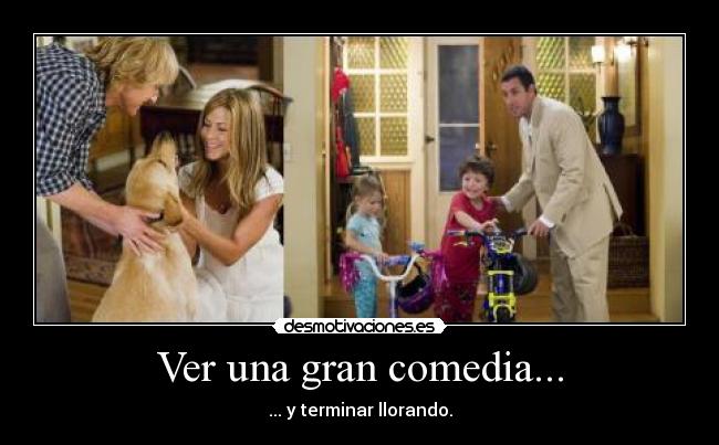 carteles marley yo click adam sandler pelicula owen wilson desmotivaciones