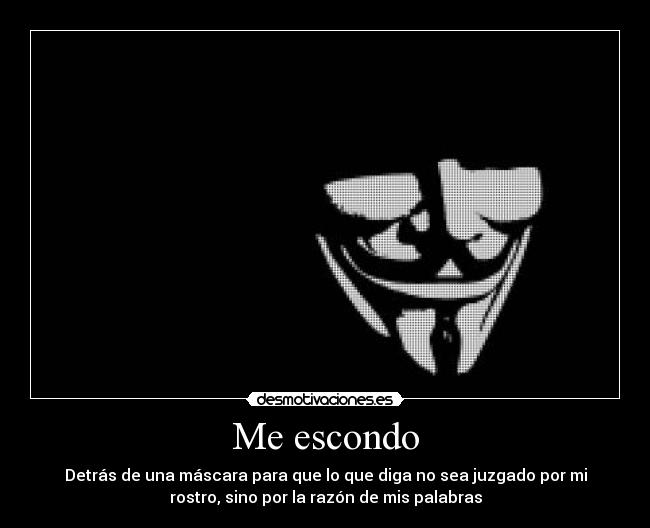 Me escondo -