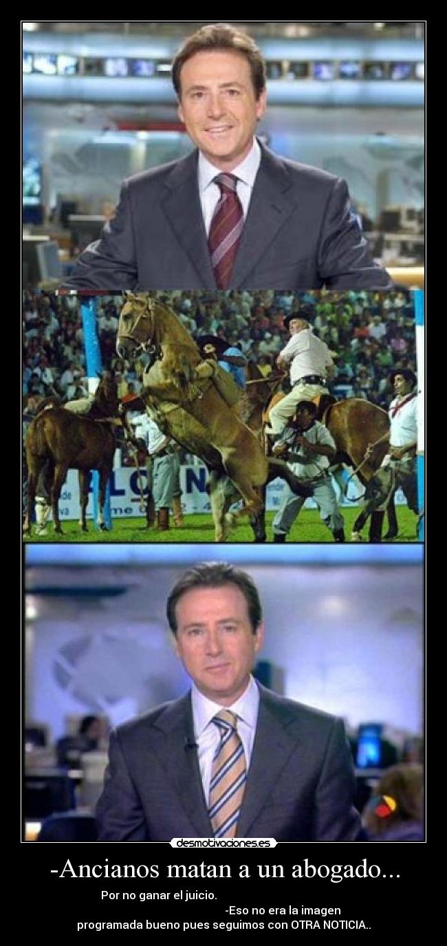-Ancianos matan a un abogado... - 
