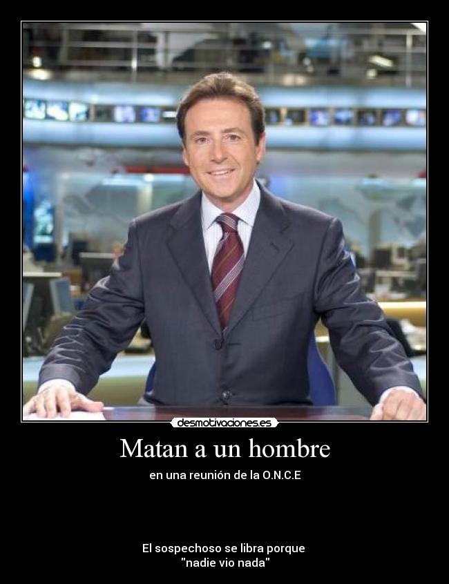 Matan a un hombre - 