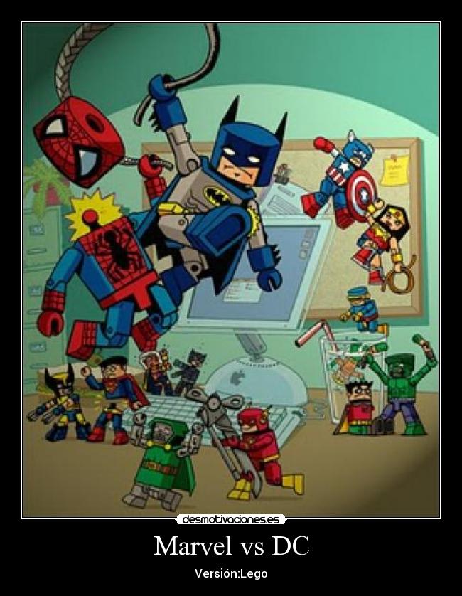 Marvel vs DC - Versión:Lego