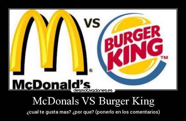 carteles mcdonals burger king desmotivaciones