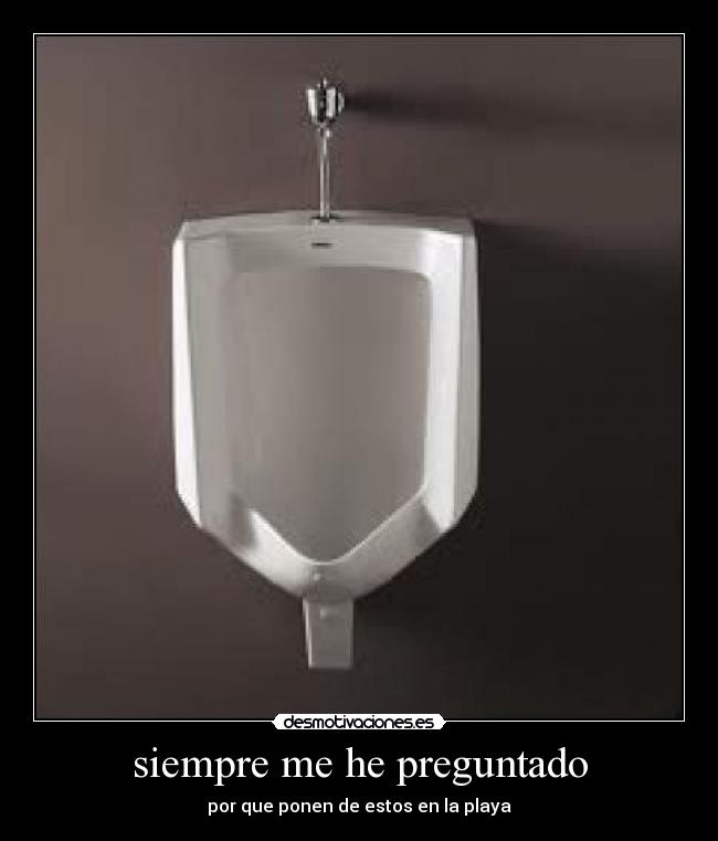 siempre me he preguntado - por que ponen de estos en la playa