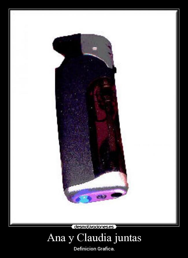 Ana y Claudia juntas - Definicion Grafica.