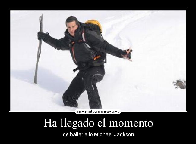 Ha llegado el momento - de bailar a lo Michael Jackson