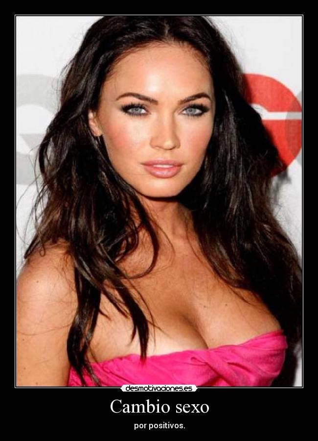 Cambio sexo -