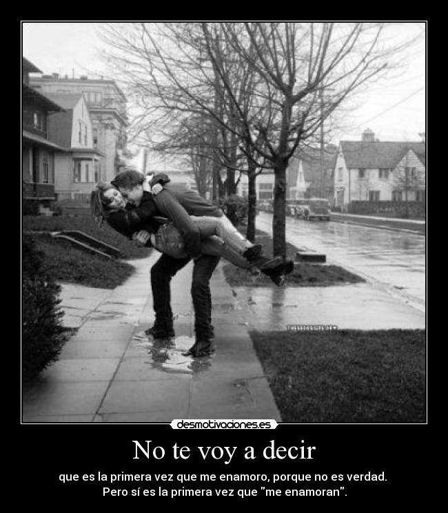 No te voy a decir -