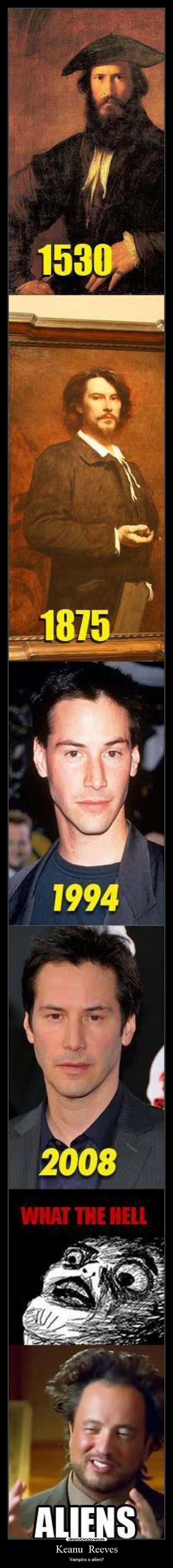 Keanu  Reeves - Vampiro o alien?