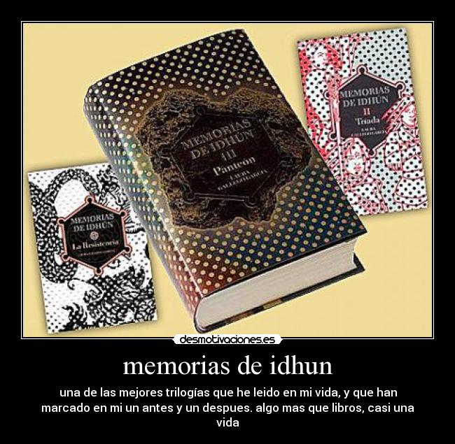 memorias de idhun -