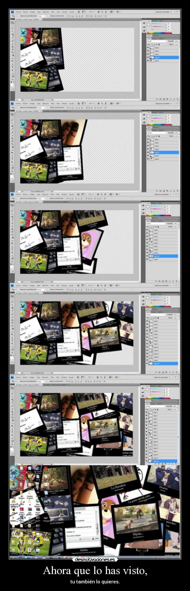 Ahora que lo has visto, -
